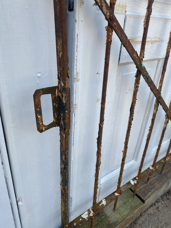 Antique Iron Gate GS20242 - 31 3/4" wide x 36 1/4" tall
