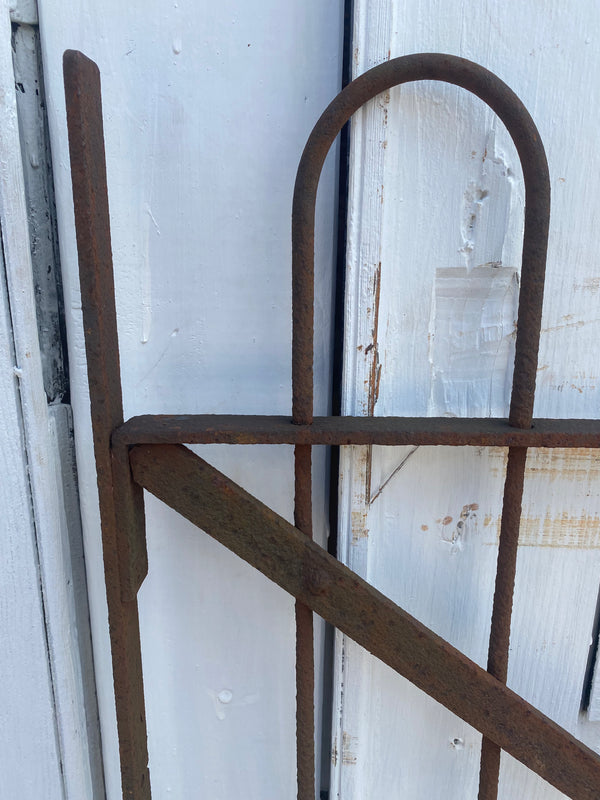 Antique Iron Gate GS20243 - 33 3/4" wide x 34 1/4" tall