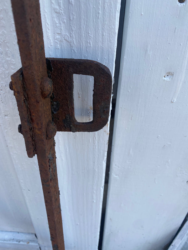 Antique Iron Gate GS20244 - 32 1/2" wide x 35 1/2" tall