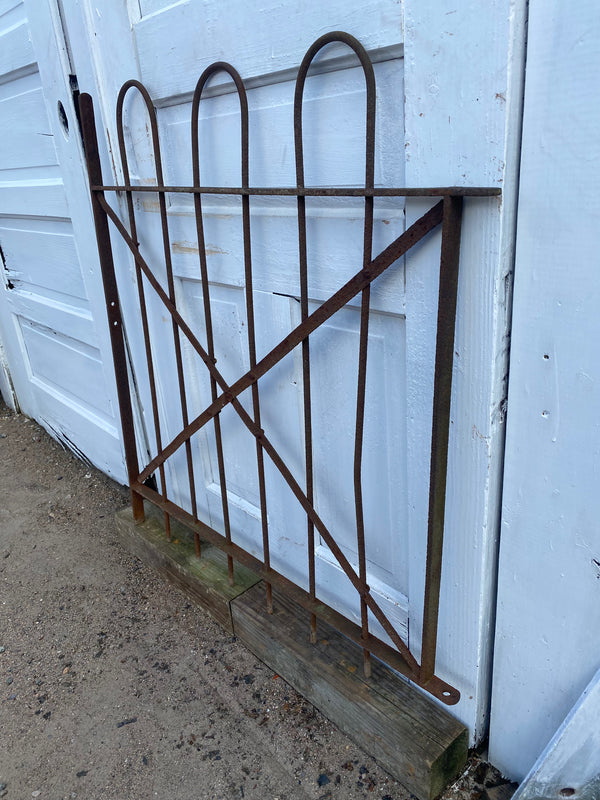 Antique Iron Gate GS20246 - 31 3/4" wide x 35" tall