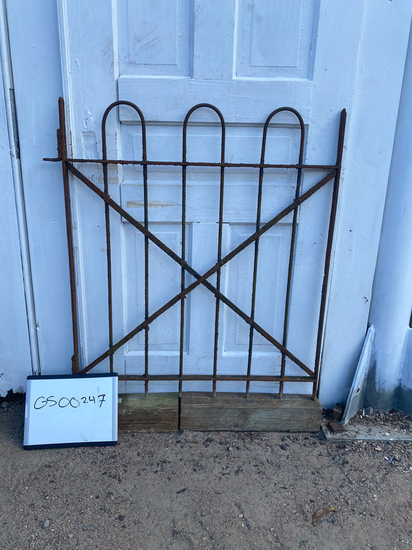 Antique Iron Gate GS20247 - 30 3/4" wide x 36" tall