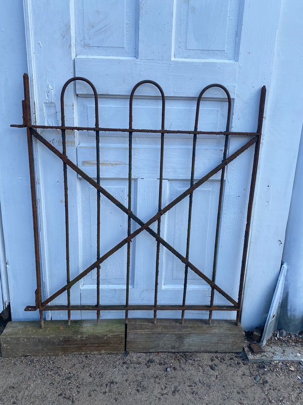Antique Iron Gate GS20247 - 30 3/4" wide x 36" tall
