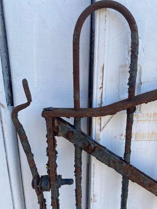 Antique Iron Gate GS20248- 34 1/4" wide x 38 1/2" tall