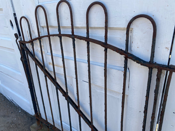 Antique Iron Gate GS20248- 34 1/4" wide x 38 1/2" tall
