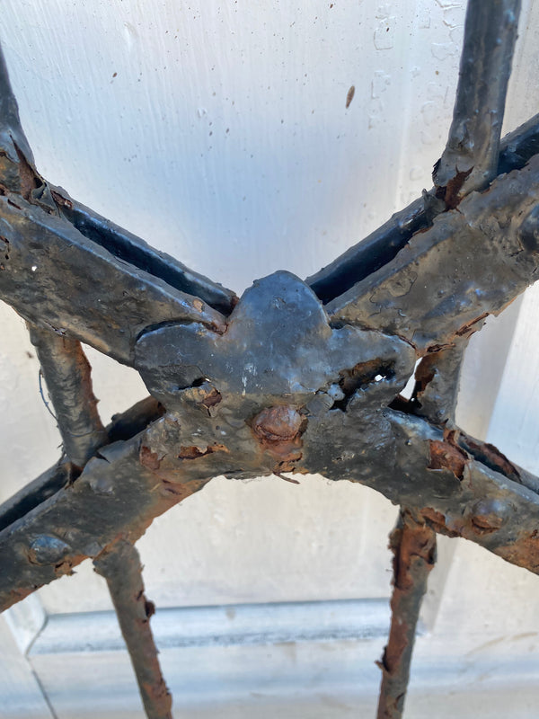 Antique Iron Gate GS20249 - 26 1/2" wide x 41 1/4" tall
