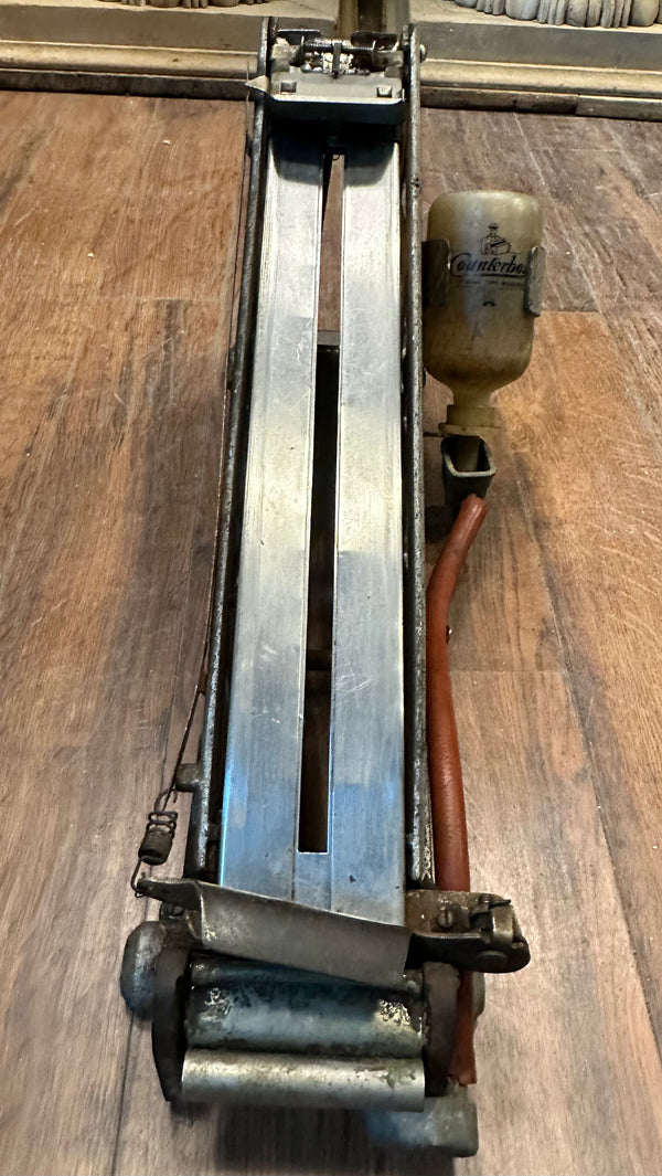 Antique Counterboy Sealing Tape Machine w/ Cast Iron Fretwork GA20195