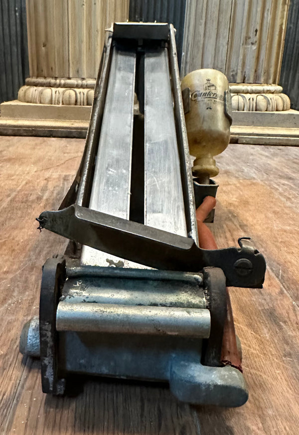 Antique Counterboy Sealing Tape Machine w/ Cast Iron Fretwork GA20195