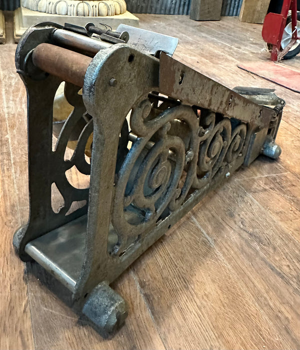 Antique Counterboy Sealing Tape Machine w/ Cast Iron Fretwork GA20195