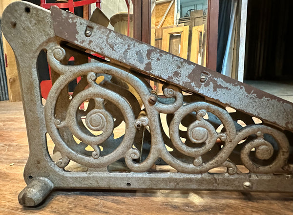 Antique Counterboy Sealing Tape Machine w/ Cast Iron Fretwork GA20195