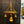 Load image into Gallery viewer, ART DECO BRASS TRIPLE-LIGHT PAN-STYLE HANGING FIXTURE GA10042