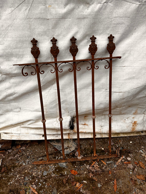SMALL WROUGHT IRON GARDEN FENCE GATE GA11003