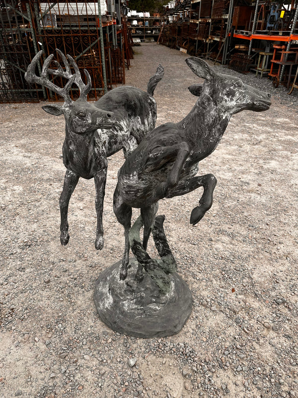 BRONZE DEER SCULPTURE GA11027