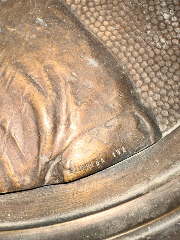 Engraved "Bellagamba y Rossi" Bronze Medallion Pair GA20231