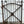 Load image into Gallery viewer, Antique Iron Hairpin Garden Gate w/ Flower Medallion GA20250
