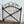 Load image into Gallery viewer, Antique Iron Hairpin Garden Gate w/ Flower Medallion GA20262