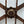 Load image into Gallery viewer, Antique Iron Hairpin Garden Gate w/ Flower Medallion GA20262