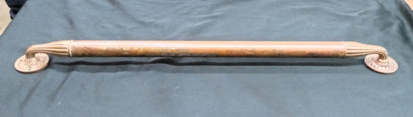 Tiffany Style Bronze Art Deco 26"  Door Push Bar GA9483