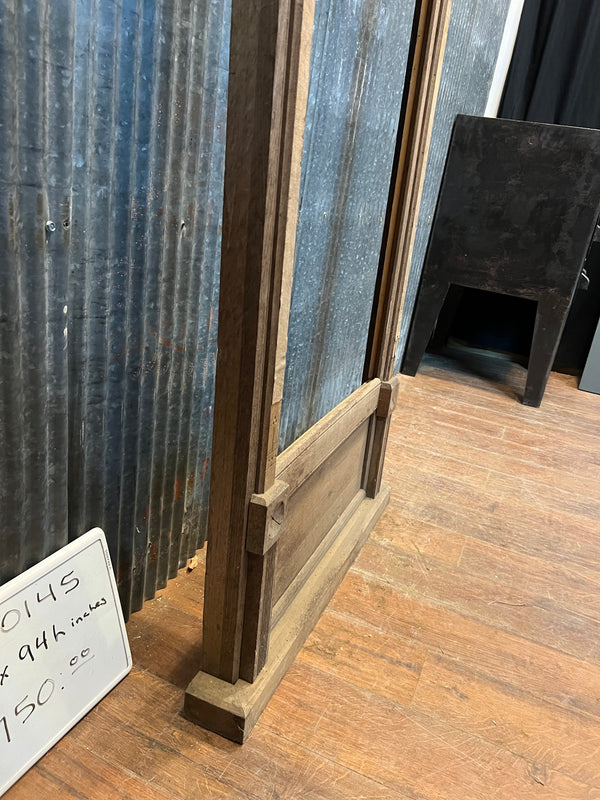 Victorian Pier Mirror Frame Only- Walnut GA10145
