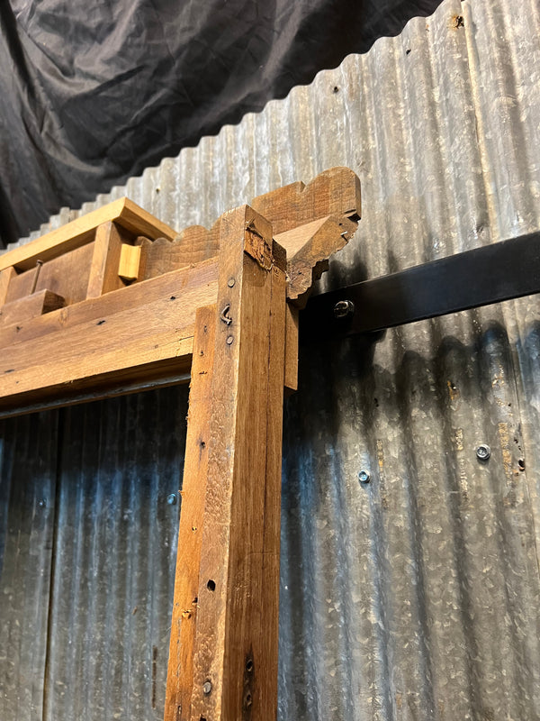 Victorian Pier Mirror Frame Only- Walnut GA10145