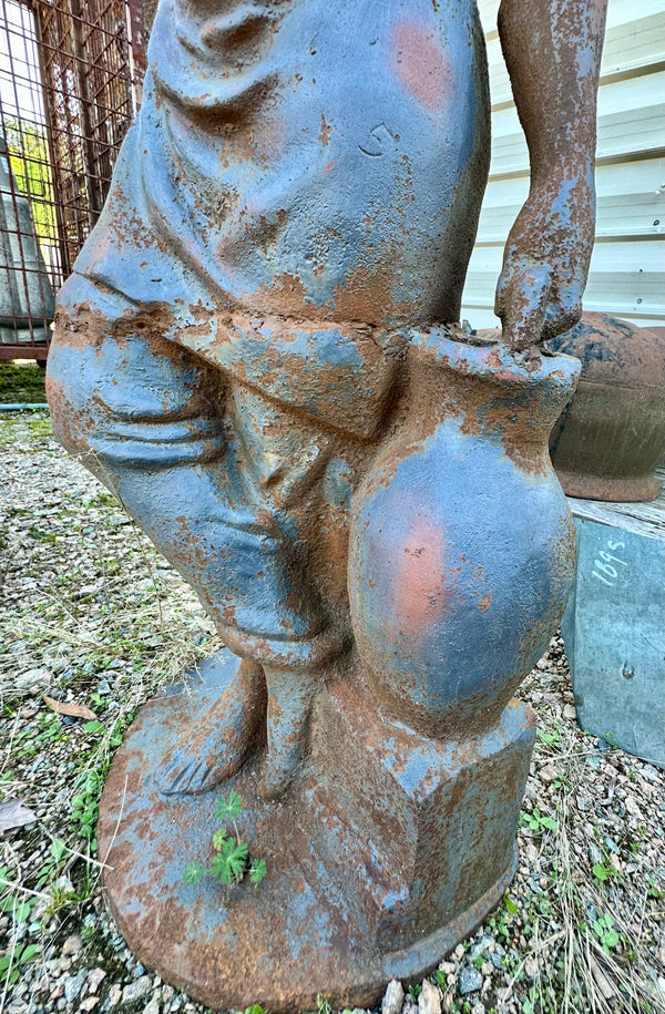 Cast Iron Garden Statue GA20015 - 42" x 14" x 10.5"