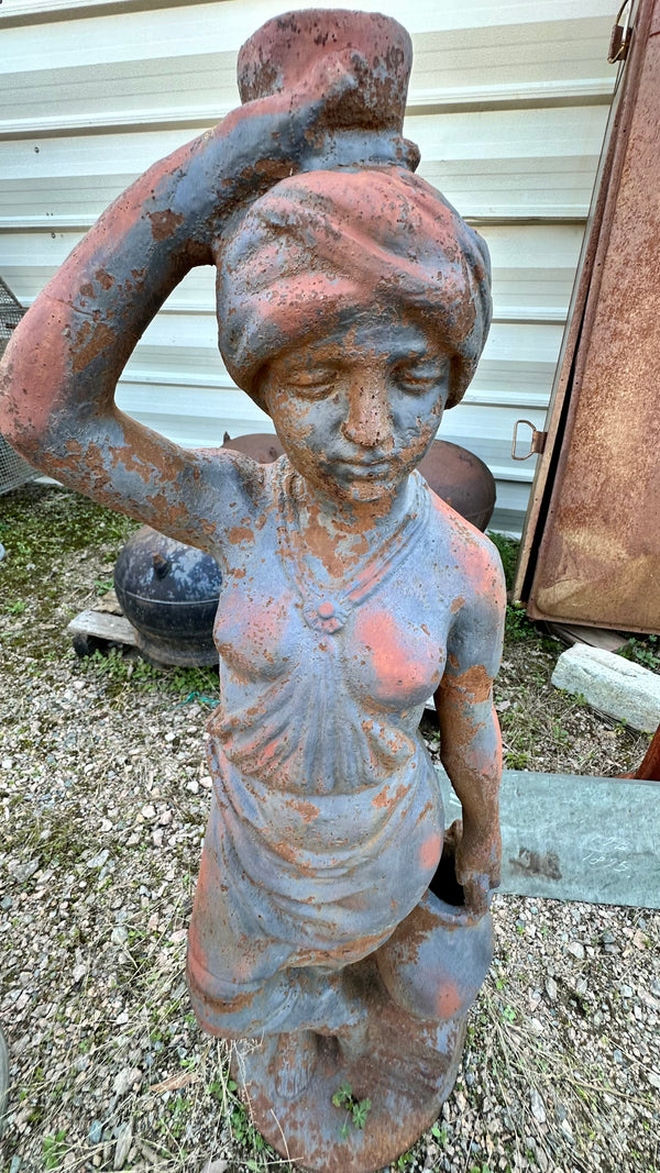 Cast Iron Garden Statue GA20015 - 42" x 14" x 10.5"