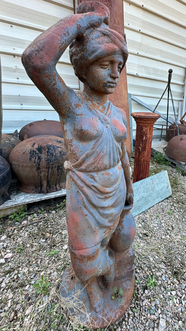 Cast Iron Garden Statue GA20015 - 42" x 14" x 10.5"