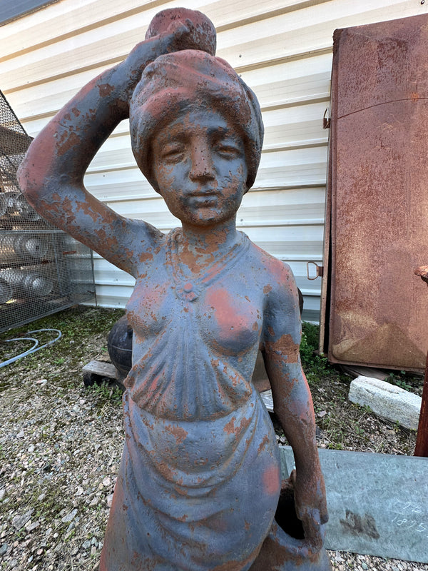 Cast Iron Garden Statue GA20015 - 42" x 14" x 10.5"