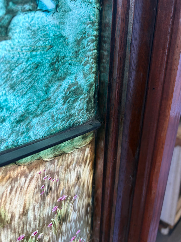 Hand Painted Leaded Framed Pictorial Window GS6024