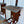 Load image into Gallery viewer, Pair of Antique Iron Hanging Lantern Frames GS6033
