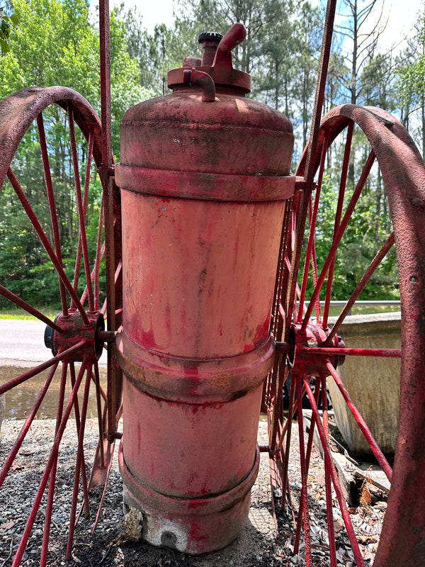 Antique Fire Extinguisher Cart GA20132