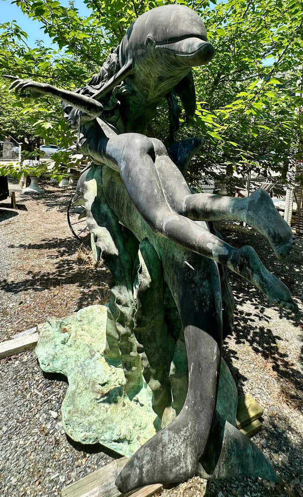 8 Foot Bronze Free-Standing Fountain Sculpture GA20142