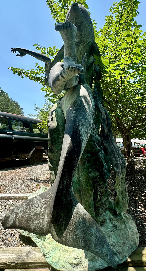 8 Foot Bronze Free-Standing Fountain Sculpture GA20142