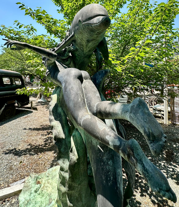 8 Foot Bronze Free-Standing Fountain Sculpture GA20142