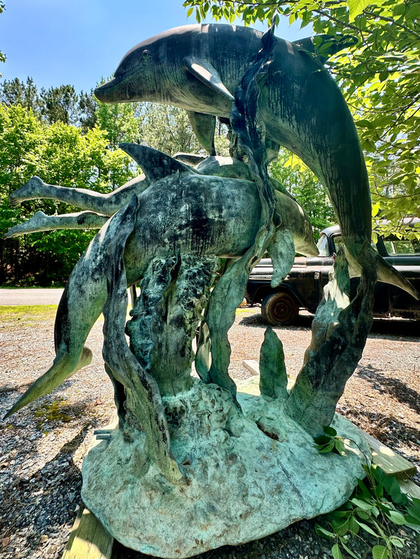 8 Foot Bronze Free-Standing Fountain Sculpture GA20142