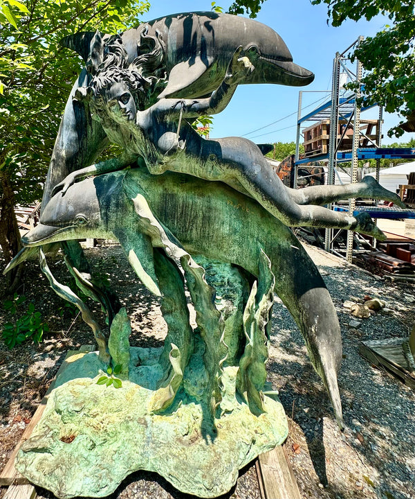 8 Foot Bronze Free-Standing Fountain Sculpture GA20142