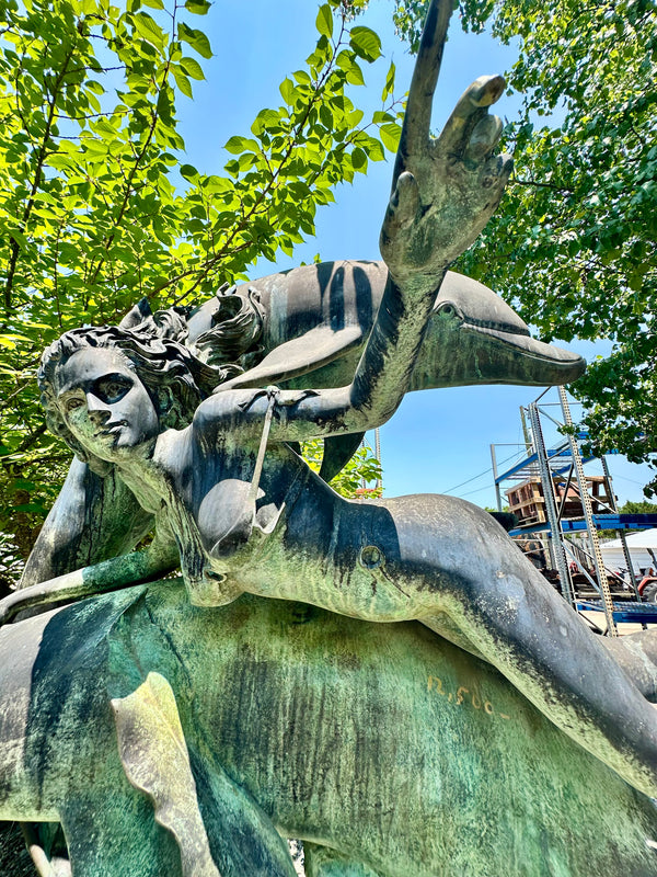 8 Foot Bronze Free-Standing Fountain Sculpture GA20142