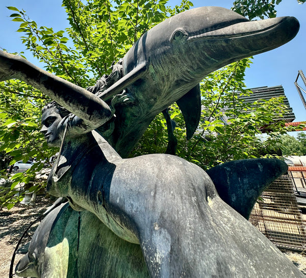 8 Foot Bronze Free-Standing Fountain Sculpture GA20142