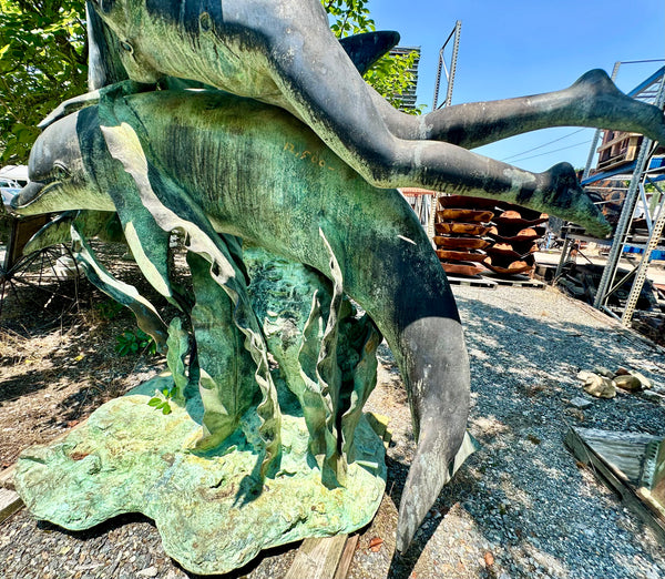 8 Foot Bronze Free-Standing Fountain Sculpture GA20142