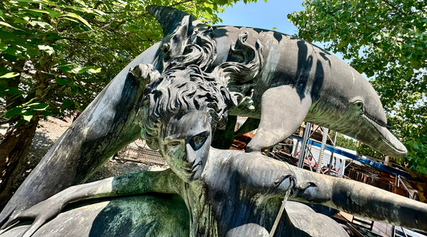 8 Foot Bronze Free-Standing Fountain Sculpture GA20142