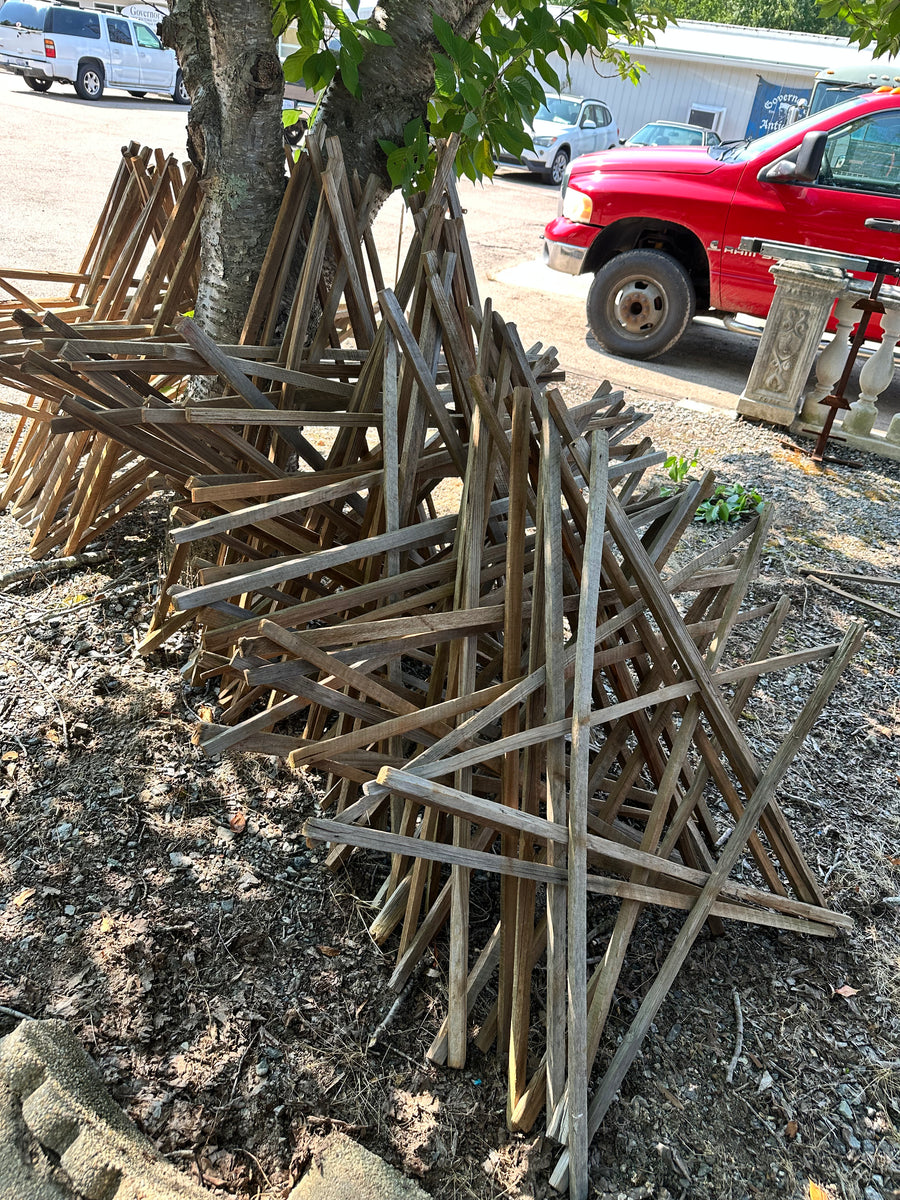 tobacco drying sticks Vintage Tobacco Leaves Hanging From A
