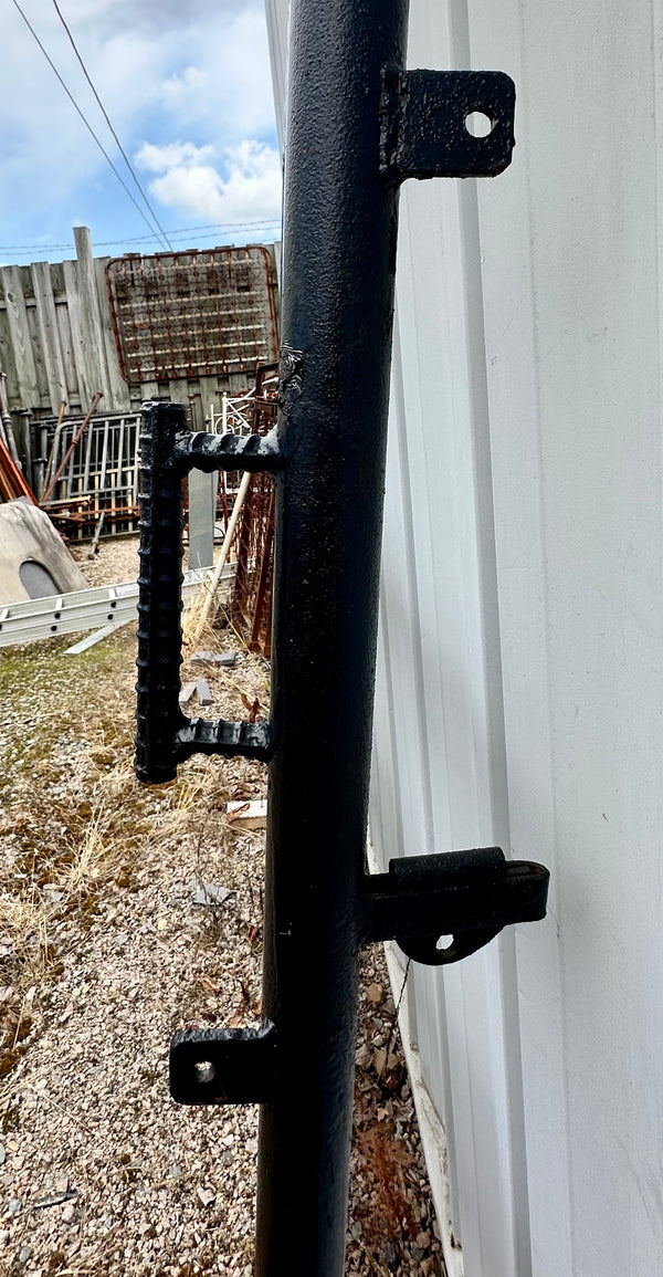 Ornate Painted Iron Driveway Gate Pair GA20154