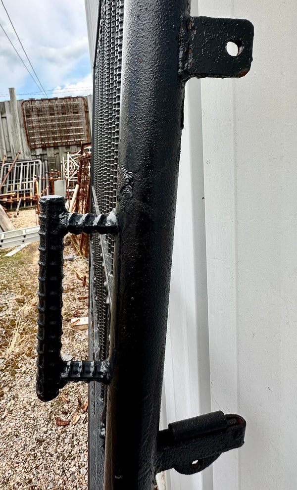 Ornate Painted Iron Driveway Gate Pair GA20154