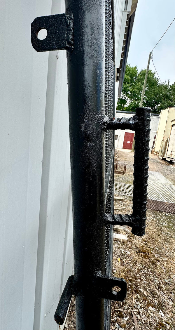 Ornate Painted Iron Driveway Gate Pair GA20154