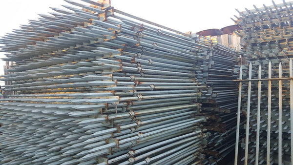 1200' Tall Wrought Iron Military School Fencing #GA190