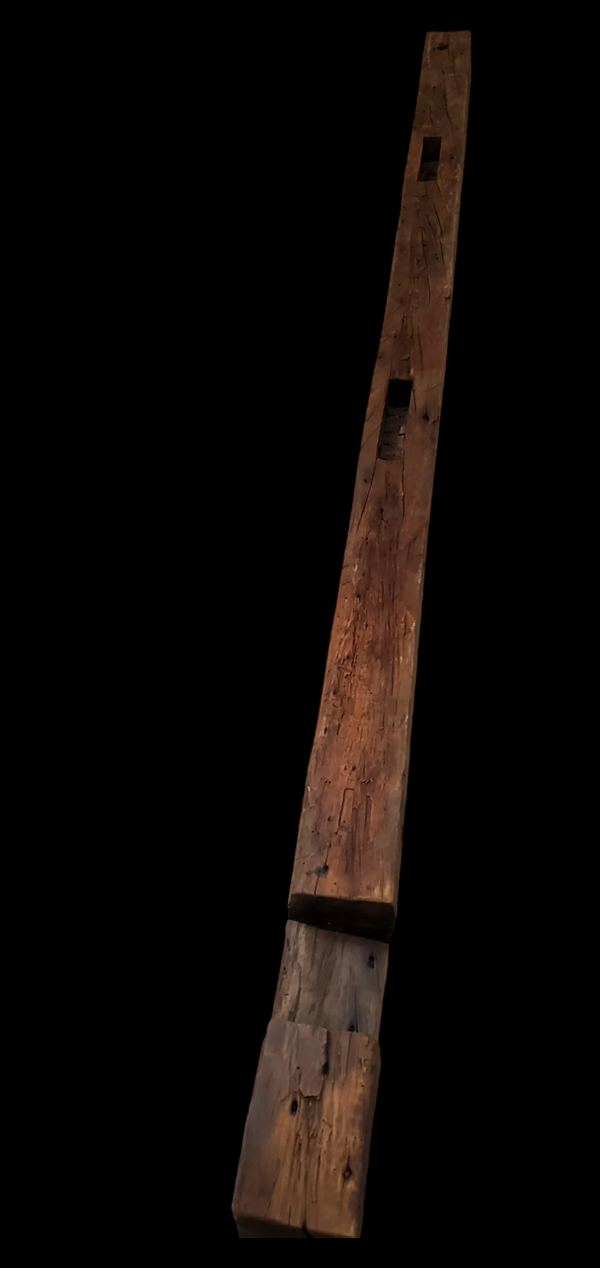 Walnut Fence Post Beam GAM0120