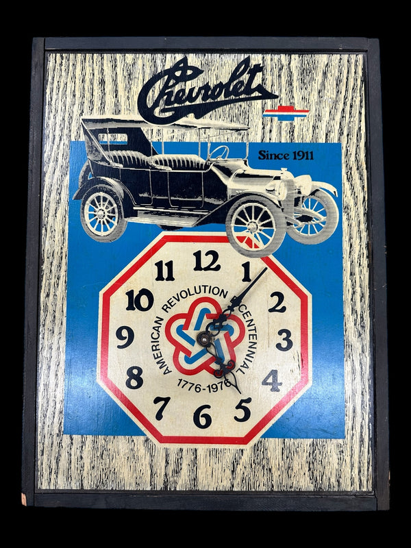 Chevy Dealer Bicentennial Clock GA20047