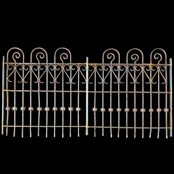Antique Wrought Iron Double Gate GA20004