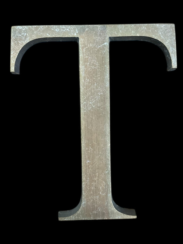 Bronze Letter "T" GA20036