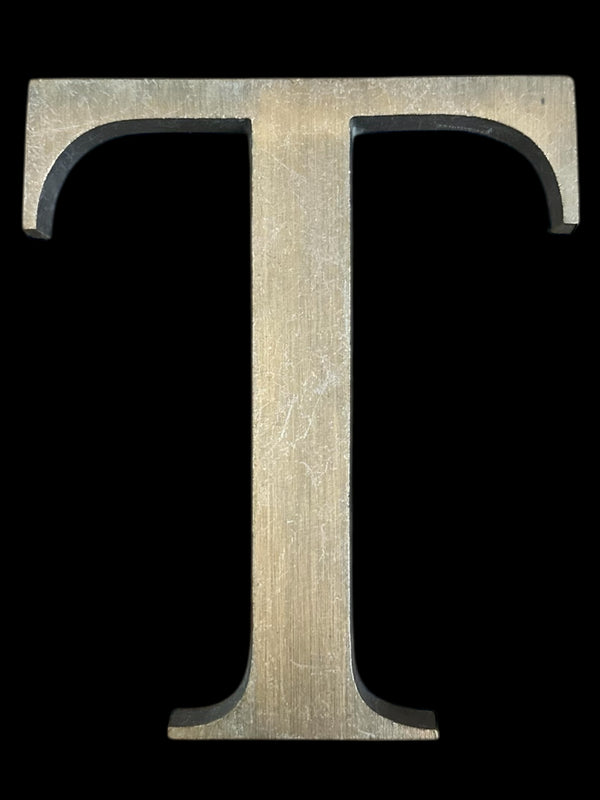 Bronze Letter "T" GA20036