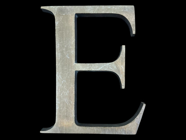 Bronze Letter "E" GA20037
